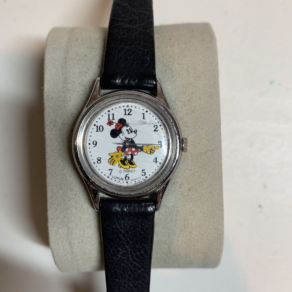 Minnie Mouse Vintage Lorus Disney Watch V515-6080